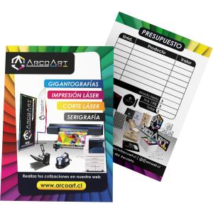 Flyers 10x14 cm ambas caras