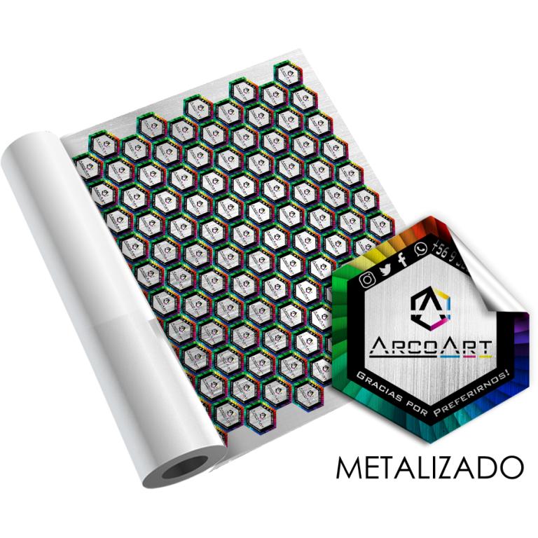 Sticker Metalizado por ML