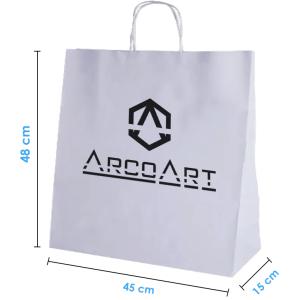 Bolsa de Papel Blanca 45x48x15
