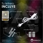 Letrero Neon con Frase Mediano - Imagen 4