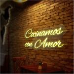 Letrero Neon con Frase Mediano