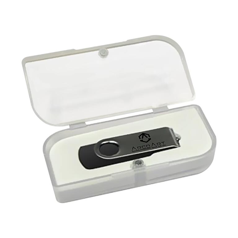 Pendrive Giratorio con estuche