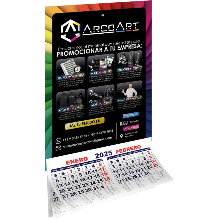 Calendario De Pared
