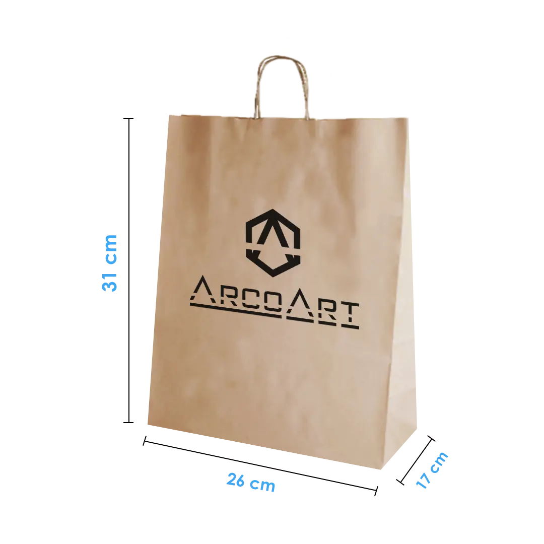 Bolsa de Papel Kraft (Delivery)