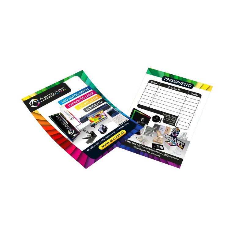 Flyers 20x28 cm ambas caras