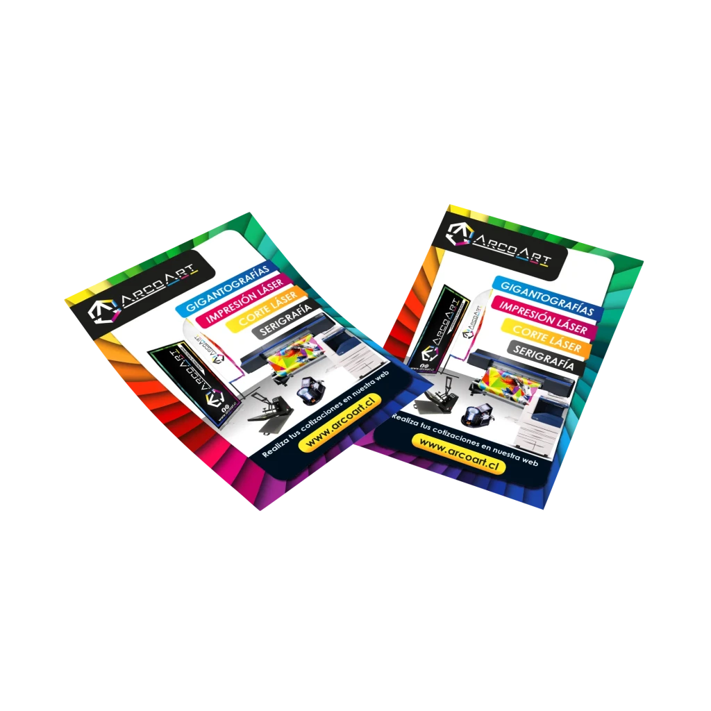 Flyers 20X28 Cm Una Cara