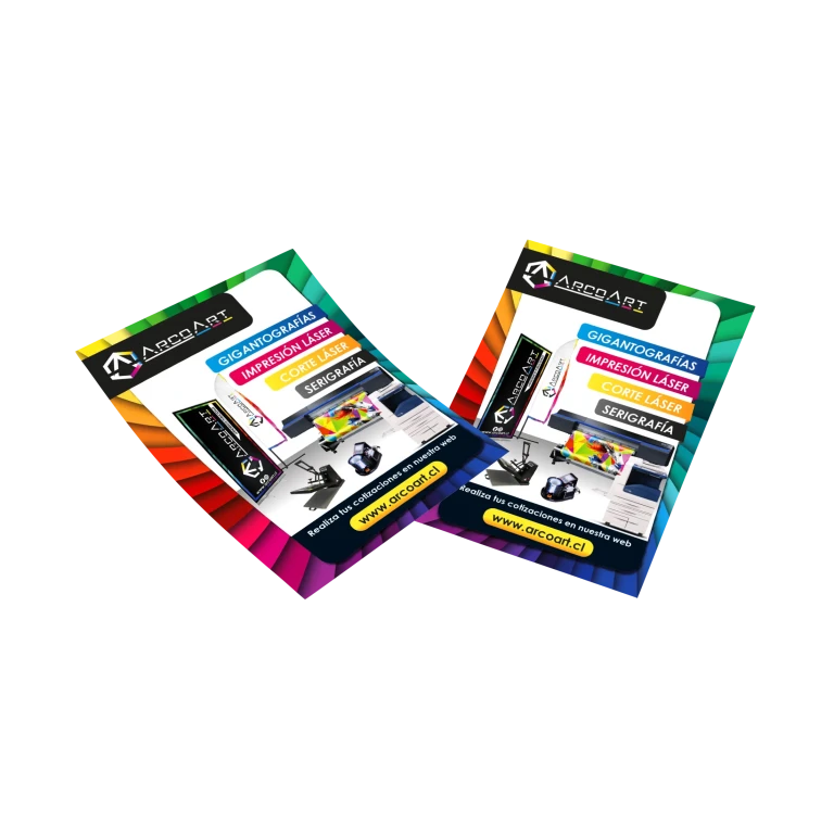 Flyers 20x28 cm una cara