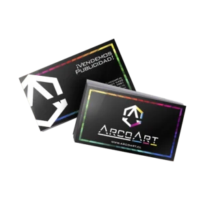 Tarjeta de presentación Premium. Laminado Brillante o Mate