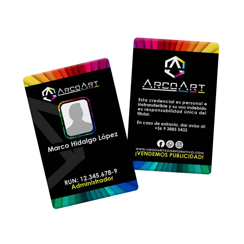 Concesionario - Credenciales Ambas Caras 1 - Arco Art