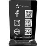 Modelo 1: Redes sociales. Color Negro