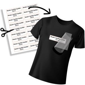 DTF Textil - Sticker Escolar - Parches para Ropa