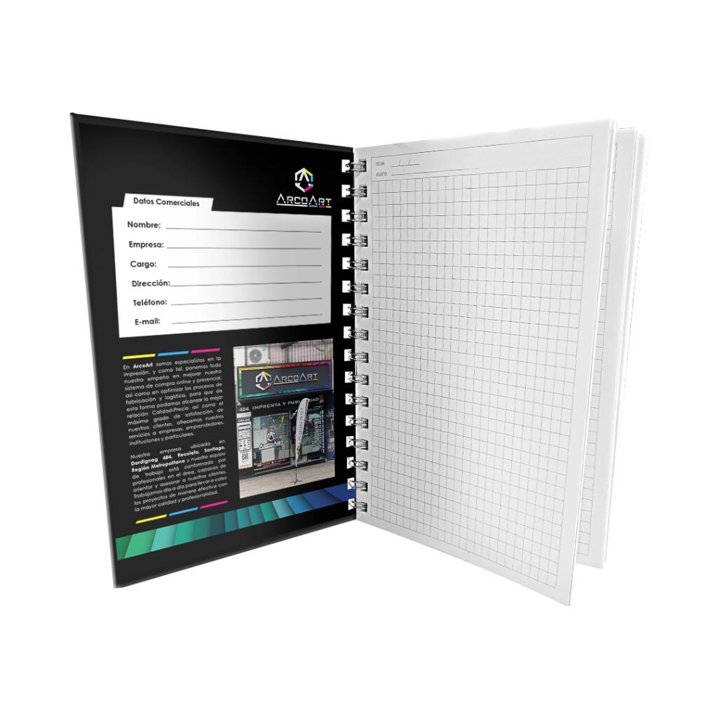 Cuaderno Tapa Dura Primera Hoja