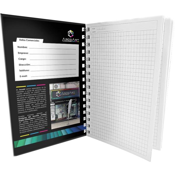 Cuaderno Tapa Dura Primera Hoja