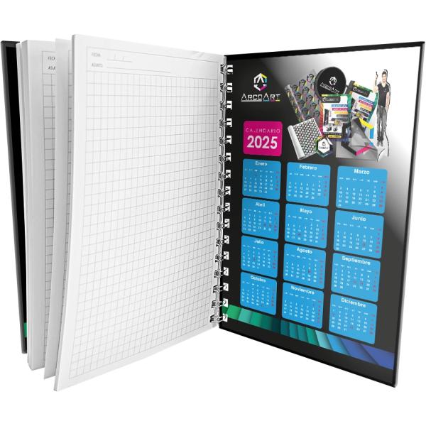 Cuaderno Tapa Dura Ultima Hoja