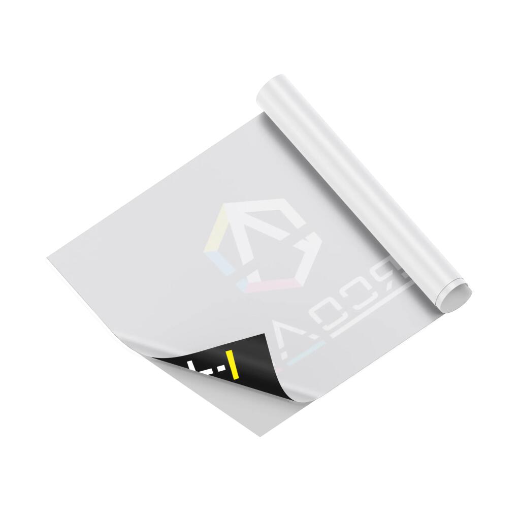 Adhesivo Transparente Fondo Blanco (Espejo)