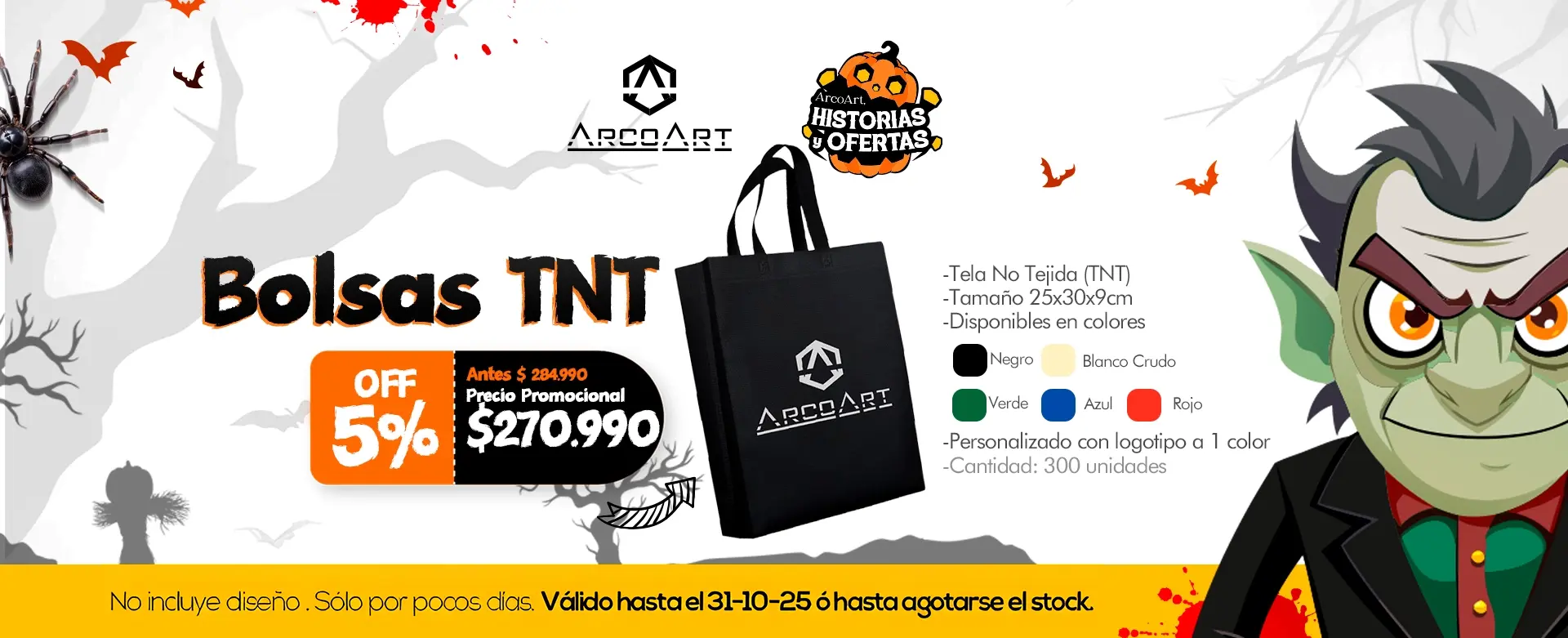 Bolsas Tnt