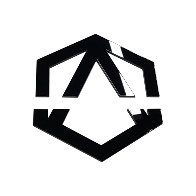 Corte Acrílico Negro