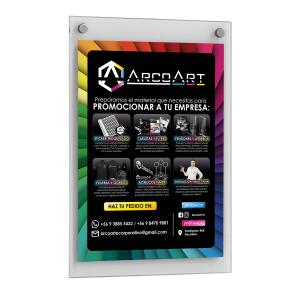 Portagraficas Acrilico Muro