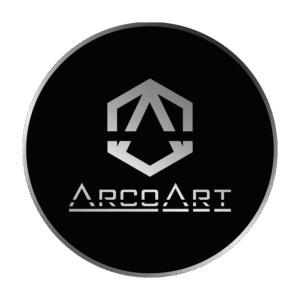 Letrero Circular con Logo Acrilico en relieve - Imagen 2