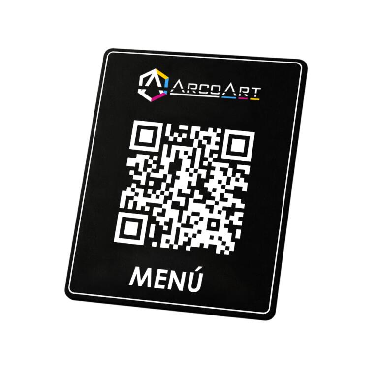 Placa de Acrilico con QR