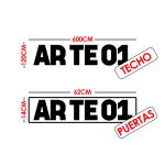 Patentes Vehiculos de Carga - Medidas