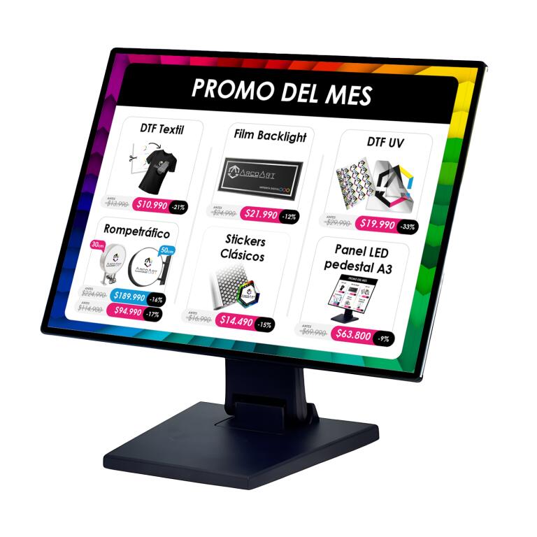 Panel Led con Pedestal